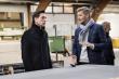 Boligministeren fik større indblik i træbyggeriet 